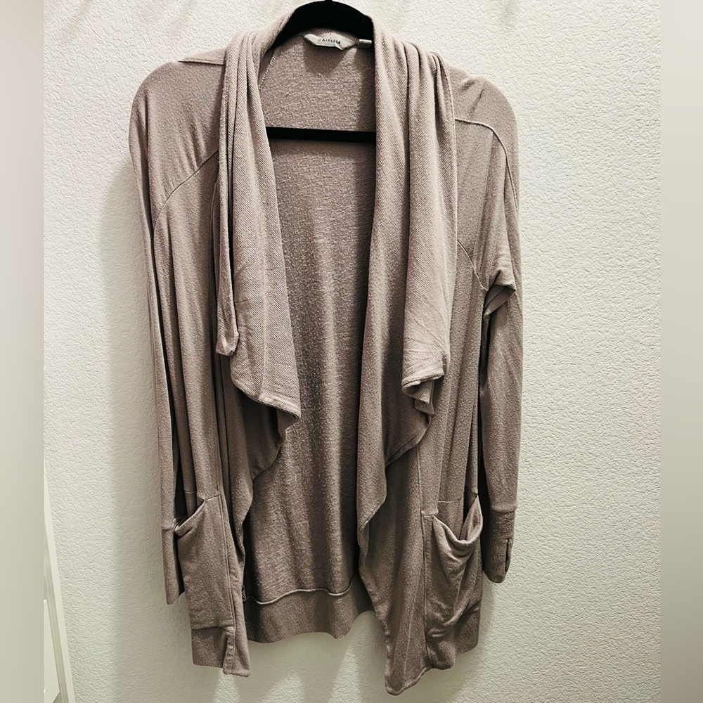 Athleta drape cardigan size xs